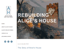 Tablet Screenshot of aliceshouse.org